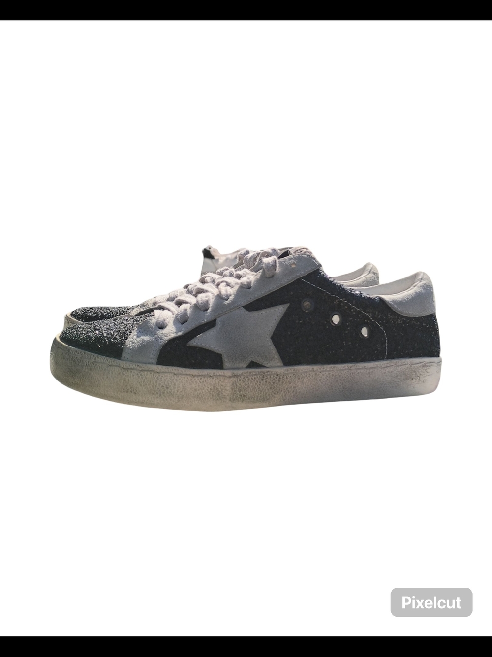 🔥Golden Goose Super-Star glitter sneakers | Women's Size 37(Us 6.5-7) - Picture 7 of 11